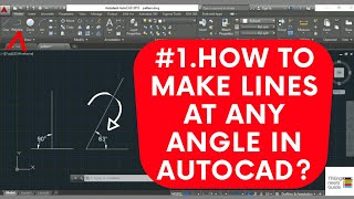 1 How To Draw Lines amp Polylines in AutoCAD Master Line Command in 4 Min [upl. by Anauqahc]