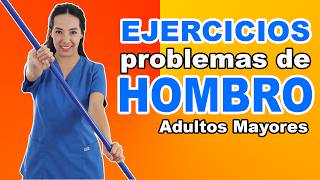 Ejercicios para problemas de HOMBRO en Adultos Mayores [upl. by Fablan]