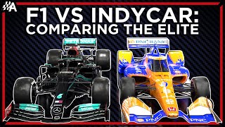 IndyCar vs Formula 1 car Technical Comparison [upl. by Nirrat]