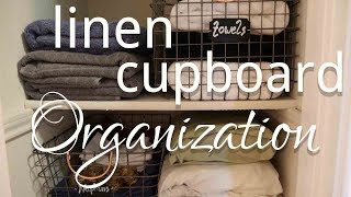 Linen Cupboard Organization [upl. by Acherman]