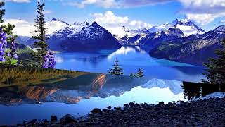 Maligne Lake Jasper National Park  Canada HD1080p [upl. by Heinrik]