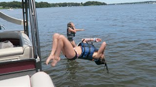 Gymnastics On A Boat WK 2874  Bratayley [upl. by Nasah]