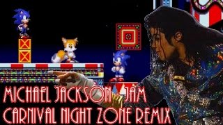 Michael Jackson  JamCarnival Night Zone Remix [upl. by Yesmar]