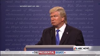 Alec Baldwin as Donald Trump SNL Debut [upl. by Yllil]