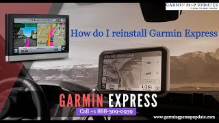 How do I reinstall Garmin Express [upl. by Schoenberg]