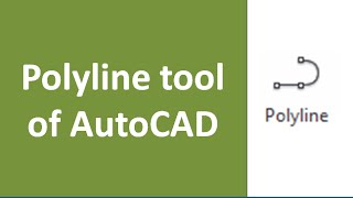 Polyline command of autocad with all subcommands [upl. by Gorlicki801]