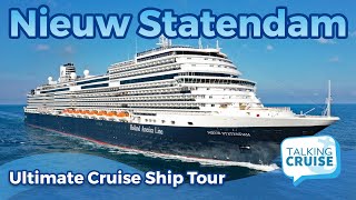 Nieuw Statendam  Ultimate Cruise Ship Tour [upl. by Orlosky173]