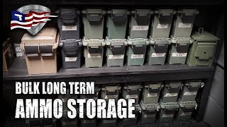 Bulk LongTerm Ammo Storage [upl. by Nylrahc459]