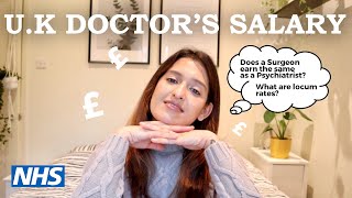 How Much Do Doctors Earn in UK💰  All Questions Answered [upl. by Annawaj]