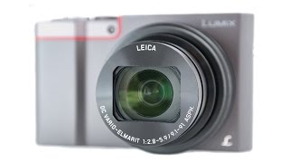 Panasonic Lumix TZ100  ZS100 Handling WiFi Review and Video Samples [upl. by Nnazus]