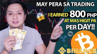 Paano ako kumikita ng 800php per day sa Bitcoin Binance Tutorial Trading Strategies and Indicators [upl. by Nare809]