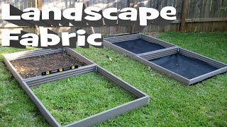 Why Use Landscape Fabric Under Raised Garden Beds [upl. by Lebasiram]