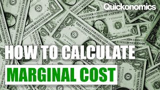 How to Calculate Marginal Cost [upl. by Harrington]