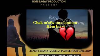 JeantyBeatz  M ap Viv Pou Kont Mwen ft Jude Jean Platel amp Bob Cailloux Lyrics Video [upl. by Obed]