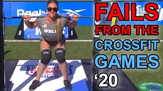 Exercises in Futility  Fails from the CrossFit Games 2020 [upl. by Mccowyn]