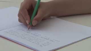 Handwriting correct wrist position [upl. by Xed]