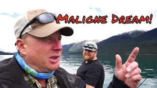 Maligne Lake Rainbows amp Brookies Phil Rowley Fly Fishing [upl. by Rednave203]