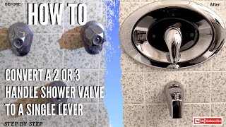 How to install a shower valve [upl. by Ellenej]