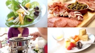 Fondue Party Ideas amp Recipes [upl. by Anma]