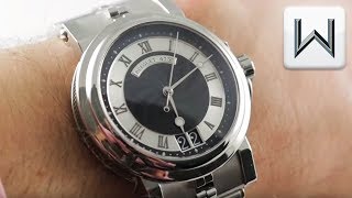 Breguet Marine Big Date 5817ST92SV0 Luxury Watch Review [upl. by Casteel]