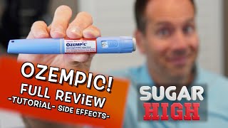 Ozempic Full Review  Tutorial Side Effects [upl. by Adlen365]