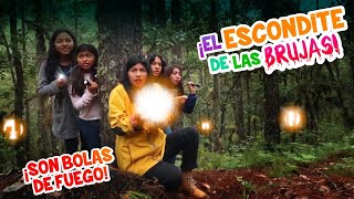 🔥LeyendaquotBolas de Fuego en el Bosquequot ☄️ ¡SON BRUJAS 🧙🏼Vamos a Cabaña del Bosque🏡 TERROR MERLIN [upl. by Ashelman394]