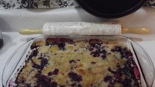 Blackberry Cobbler 100 Year Old Recipe  Extra Yummy  The Hillbilly Kitchen [upl. by Nilra]