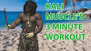 Exercises in Futility  Kali Muscles 3 Minute Chest Workout [upl. by Kylstra]