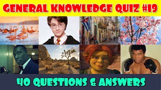 General Knowledge Trivia Quiz Part 19 [upl. by Eustatius459]