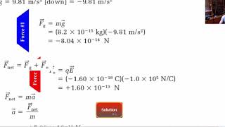 Millikans Oil Drop Experiment with Calculations [upl. by Brackett]