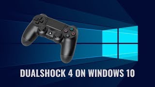 How to Connect a PS4 Controller to PC Windows 10 Wired Connection [upl. by Abihsat]