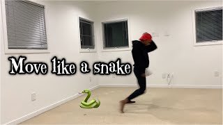 MOVE LIKE A SNAKE TUTORIAL NEW INTRO SONG FT SUBS  Nicole TV [upl. by Columbyne]