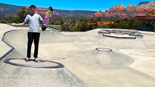 Skating The Worlds Most Beautiful Skatepark [upl. by Adriena]