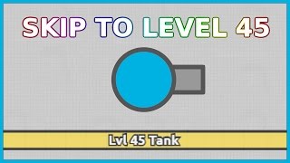 From level 10 to 45 Skip Straight to level 45  Diepio [upl. by Anal]