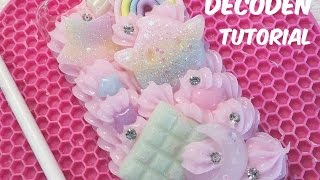 Decoden Phone Case Tutorial amp Watch Me Whip [upl. by Amri]