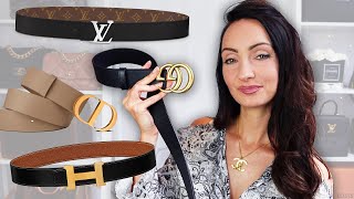 5 BEST Designer Belts 2021 😮 ft Hermes Gucci Louis Vuitton Dior [upl. by Filipe381]