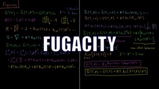 Chemical Thermodynamics 69  Fugacity [upl. by Ahseinat]