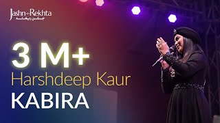 Kabira  Harshdeep Kaur Live At JashneRekhta [upl. by Gnagflow]