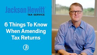 How to Amend a Tax Return [upl. by Aetnuahs]