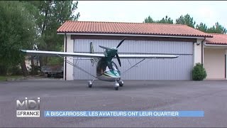 A Biscarrosse une ville aéronautique [upl. by Buderus716]