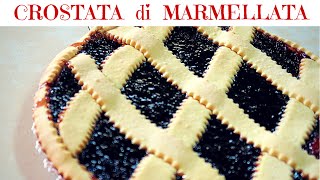 CROSTATA DI MARMELLATA SEMPLICE FATTA IN CASA DA BENEDETTA [upl. by Doerrer]