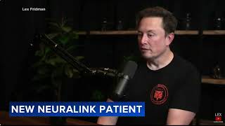 Elon Musk reveals 2nd patient for Neuralink brain chip [upl. by Sitoiyanap757]