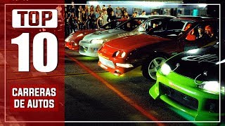 Las 10 Mejores Películas sobre CARRERAS de AUTOS 🚗 [upl. by Ettezzil283]