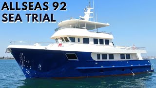 69M ALLSEAS 92 EXPEDITION Explorer SuperYacht Sea Trial Liveaboard Yacht Pt3 [upl. by Selden]