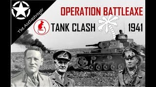 Operation Battleaxe 1941  Tank clash in North Africa [upl. by Iren770]