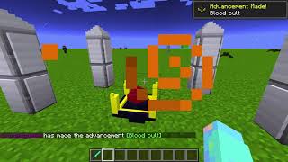 I Became A Vampire In Minecraft Using Vampirism  Mod Showcase [upl. by Notyrb]