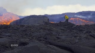 Kīlauea Volcano — Lava Scenes From Fissure 8 [upl. by Nnayrb581]