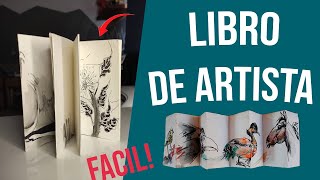 ¿ Como hacer un libro de artista en casa [upl. by Clio]