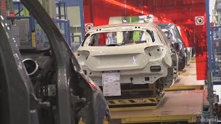 Mercedes AClass Production in Rastatt w176 [upl. by Calie]