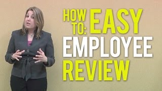 Employee Performance Review  An Easy HowToGuide [upl. by Alyos]